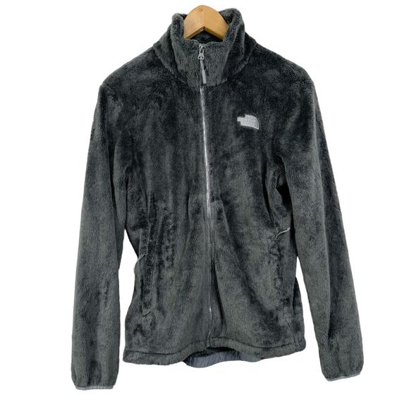 The North Face Women's Osito Fleece Charcoal Jacket Women's Size M - Picture 3 of 10